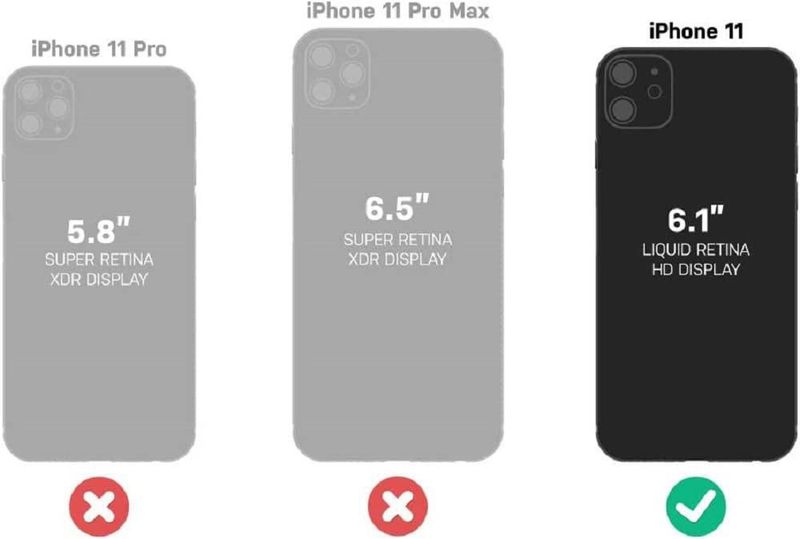Funda OtterBox Defender para iPhone 11 Negra con Clip de Cinturón