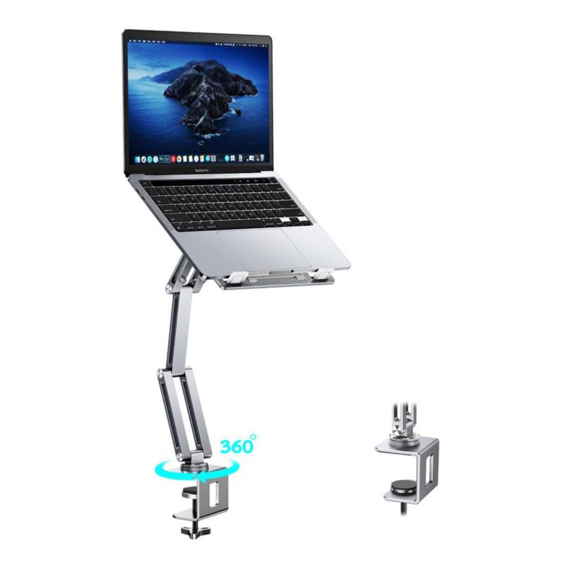 Soporte para portátil nediea ajustable de aluminio 11-15"