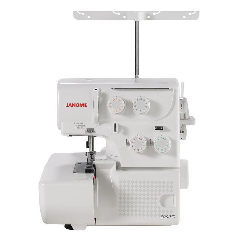 Máquina de sobrehilado Janome 8002D de 3/4 hilos