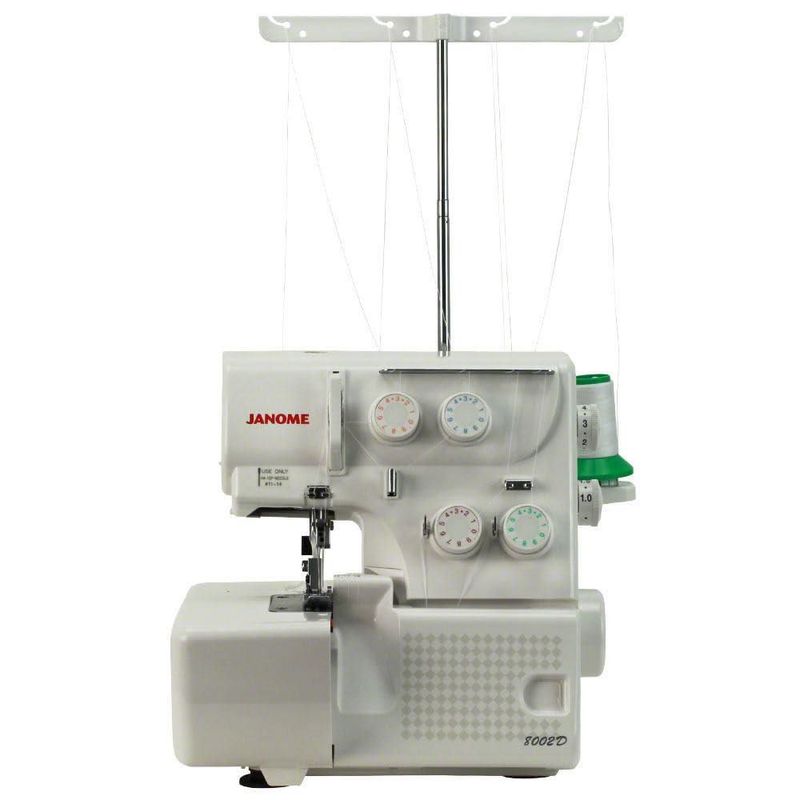 Máquina de sobrehilado Janome 8002D de 3/4 hilos