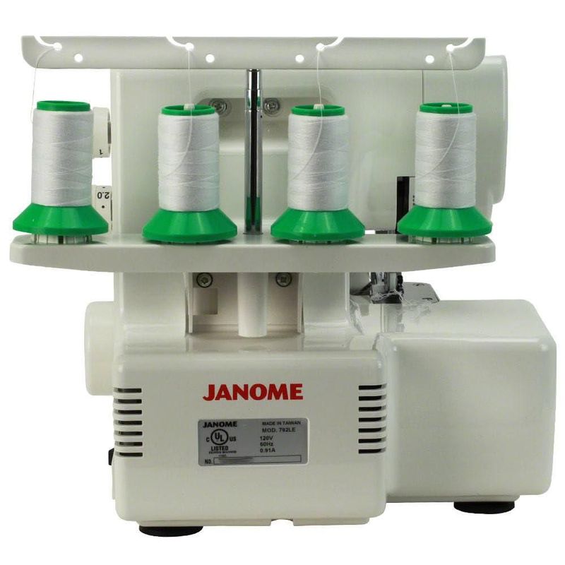 Máquina de sobrehilado Janome 8002D de 3/4 hilos