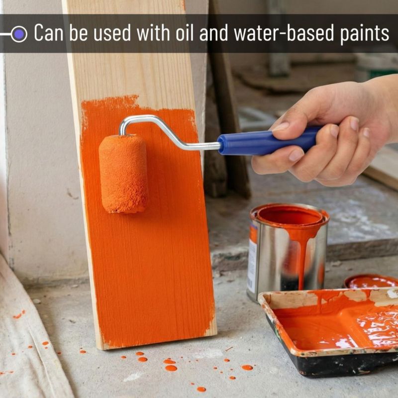 Rodillo de Pintura Bates Choice 5 cm - Pack de 3 Cubiertas de Espuma