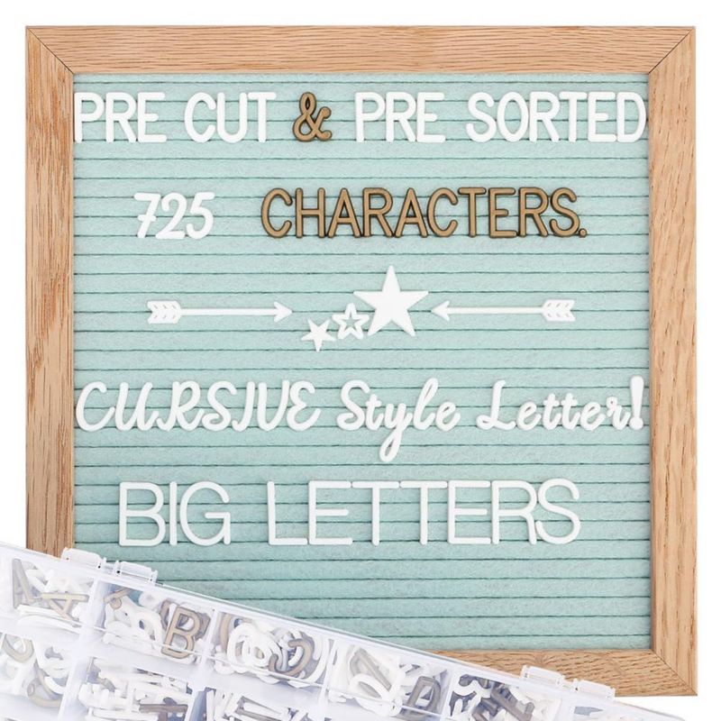 Tablero de letras obliviscar 25 cm 725 letras preordenadas