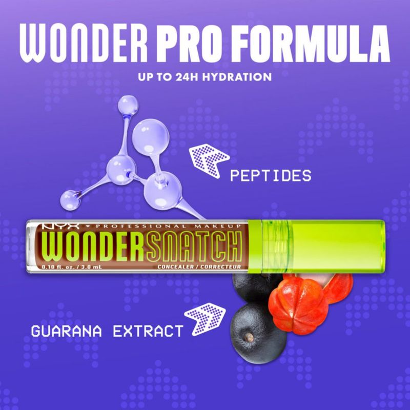 Corrector NYX PROFESSIONAL Wonder Snatch Sienna 3 ml Vegano