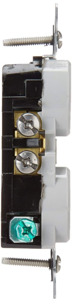 Enchufe eléctrico Leviton 15 A 125 V gris W5320‑T0G