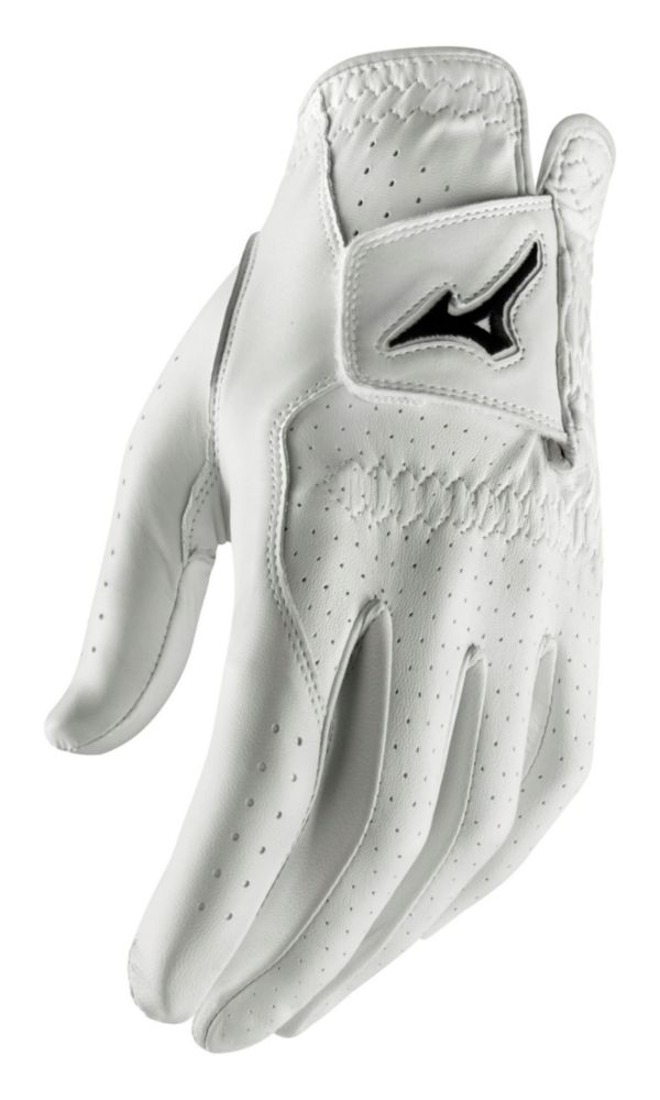 Guante de Golf Mizuno para Mano Izquierda Blanco/Negro ML Cadet