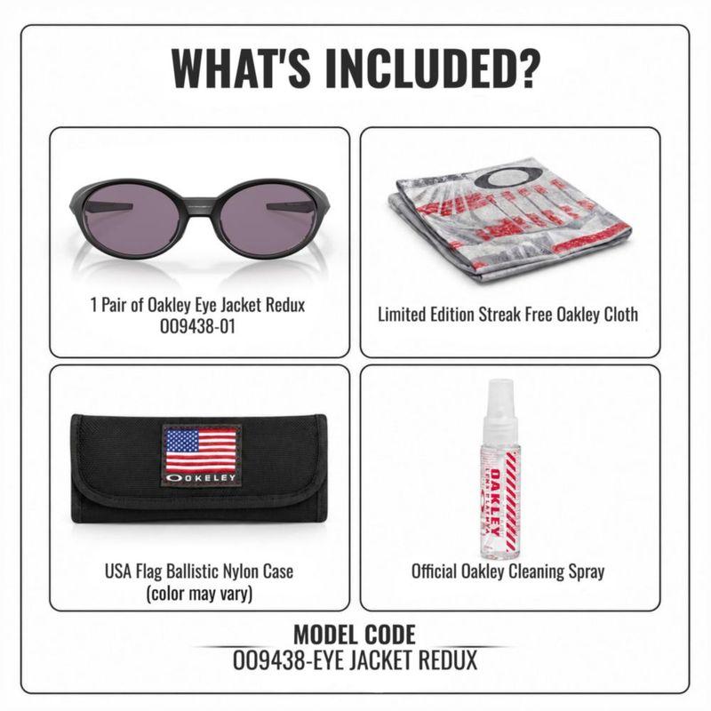 Gafas de sol Oakley EYE JACKET REDUX OO9438 Kit