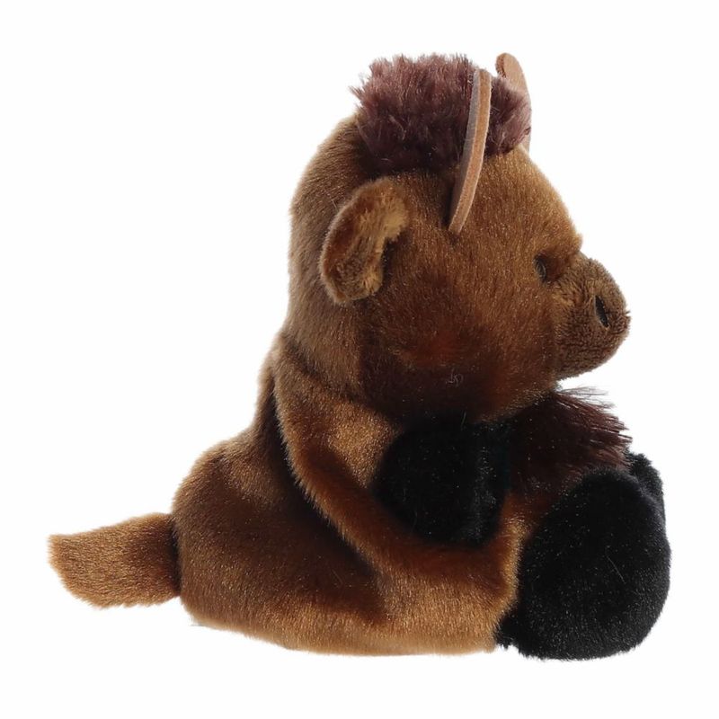 Peluche Aurora Billy Bison 10 cm Marrón