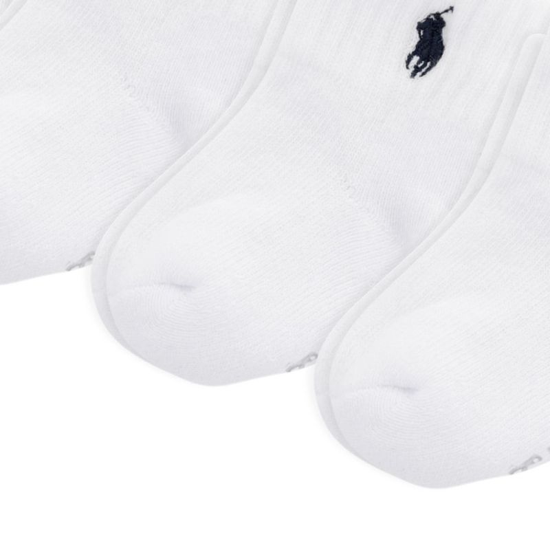 Calcetines Polo Ralph Lauren bebé 18-24 meses pack de 6 blanco y azul marino