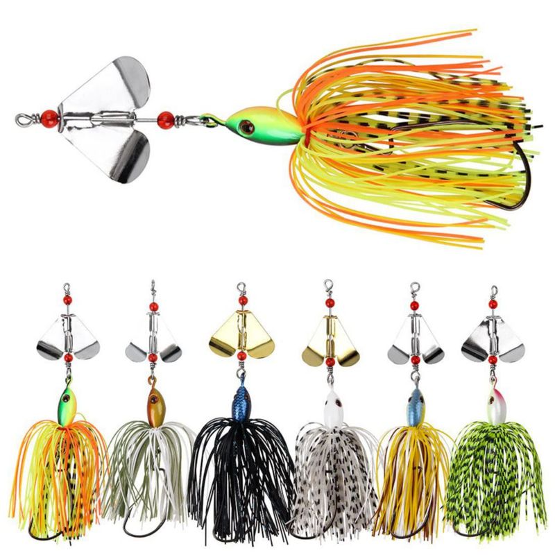 Cebo Spinner OROOTL 20 g Multicolor Kit de 6 piezas