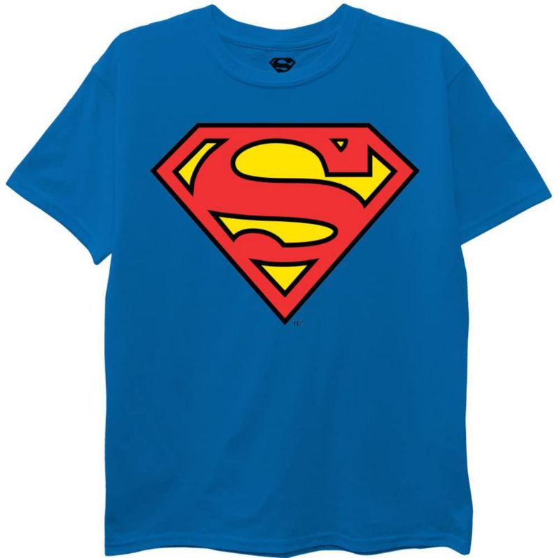Camiseta DC Comics 4T Negro/Azul Real/Rojo - Pack de 3