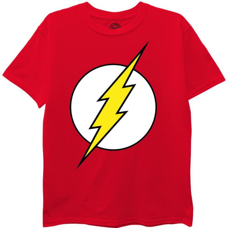 Camiseta DC Comics 4T Negro/Azul Real/Rojo - Pack de 3