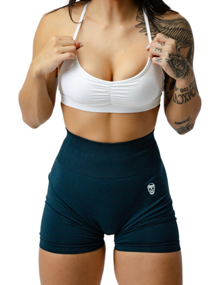 SHORTS Gymreapers Infinity Cintura Alta Biker (Atlantis)