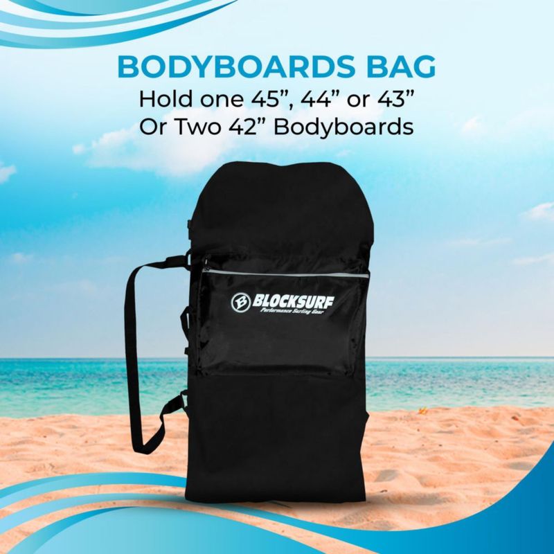Mochila impermeable BLOCKSURF de 107 cm para bodyboard