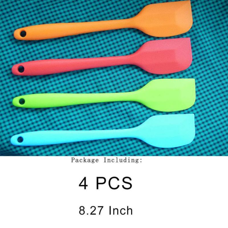 Espátula de silicona zYoung 21 cm juego de 4 unidades