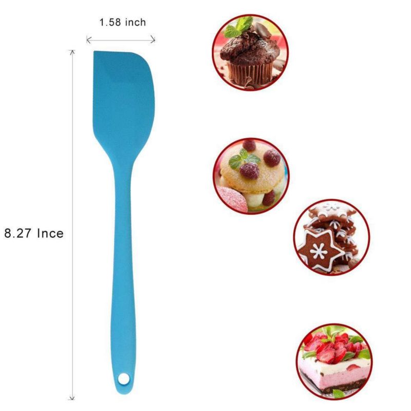Espátula de silicona zYoung 21 cm juego de 4 unidades