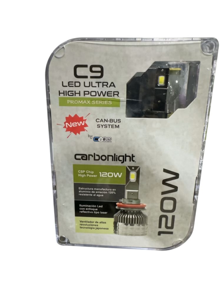 Par De Focos LED H1 Carbonlight 120W 40,000 LM CA-H100180PX