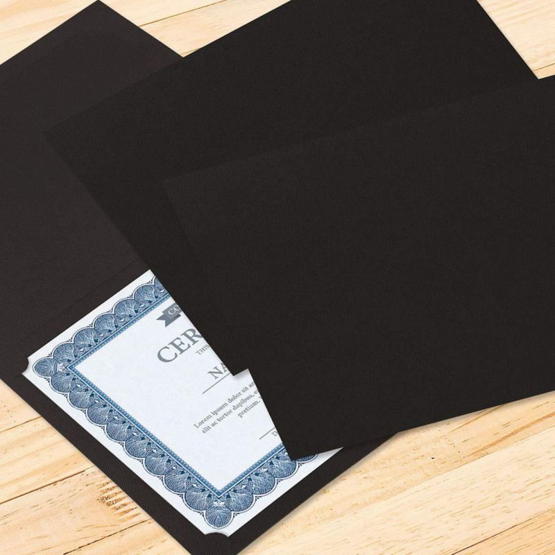 Carpetas para Certificados Fine Stationery 24 x 30 cm paquete de 50
