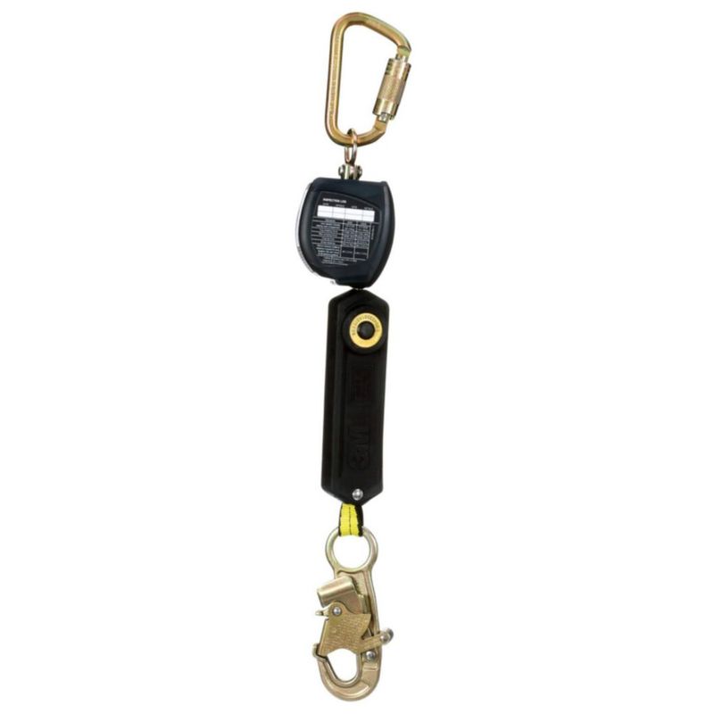Línea de vida retráctil personal 3M Nano-Lok con gancho – ANSI Z359.14-2021