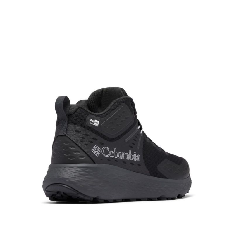 Bota Columbia Konos TRS Mid Impermeable Negro/Tiburón talla 13