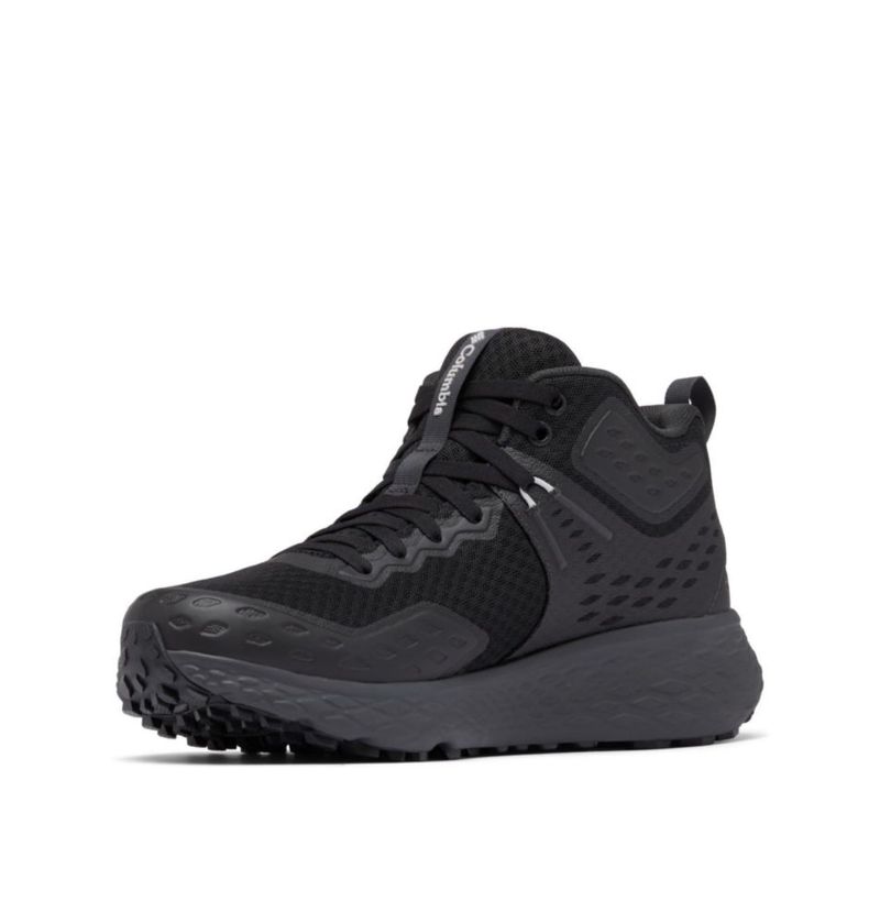 Bota Columbia Konos TRS Mid Impermeable Negro/Tiburón talla 13