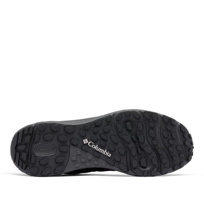 Bota Columbia Konos TRS Mid Impermeable Negro/Tiburón talla 13