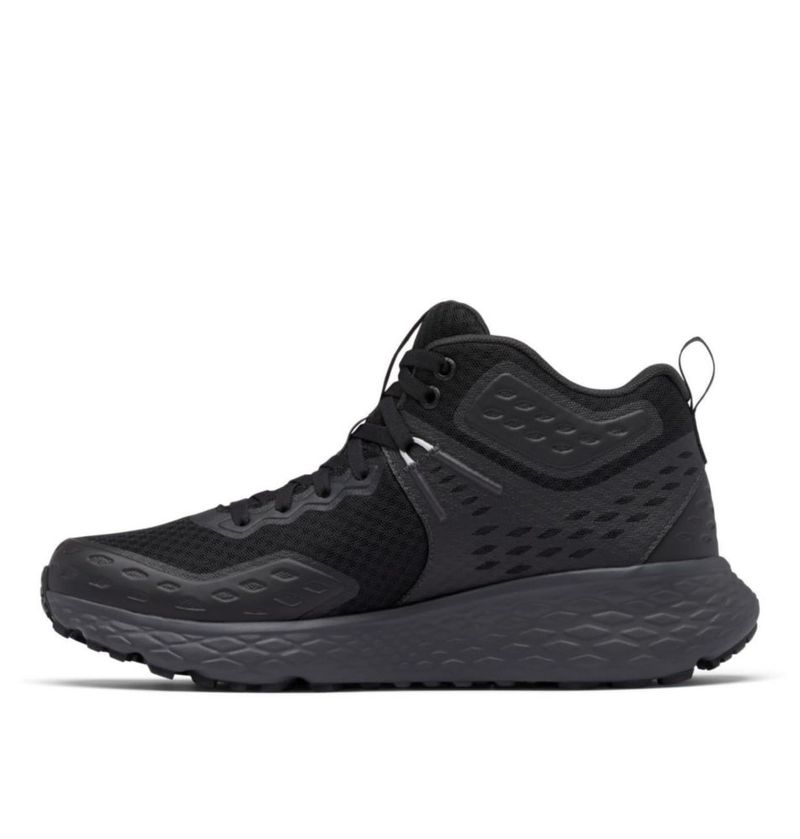 Bota Columbia Konos TRS Mid Impermeable Negro/Tiburón talla 13