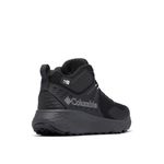 Bota Columbia Konos TRS Mid Impermeable Negro/Tiburón talla 13