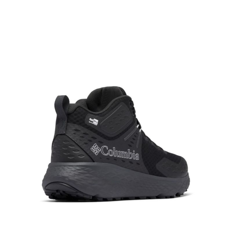 Bota Columbia Konos TRS Mid Impermeable Negro/Tiburón talla 13