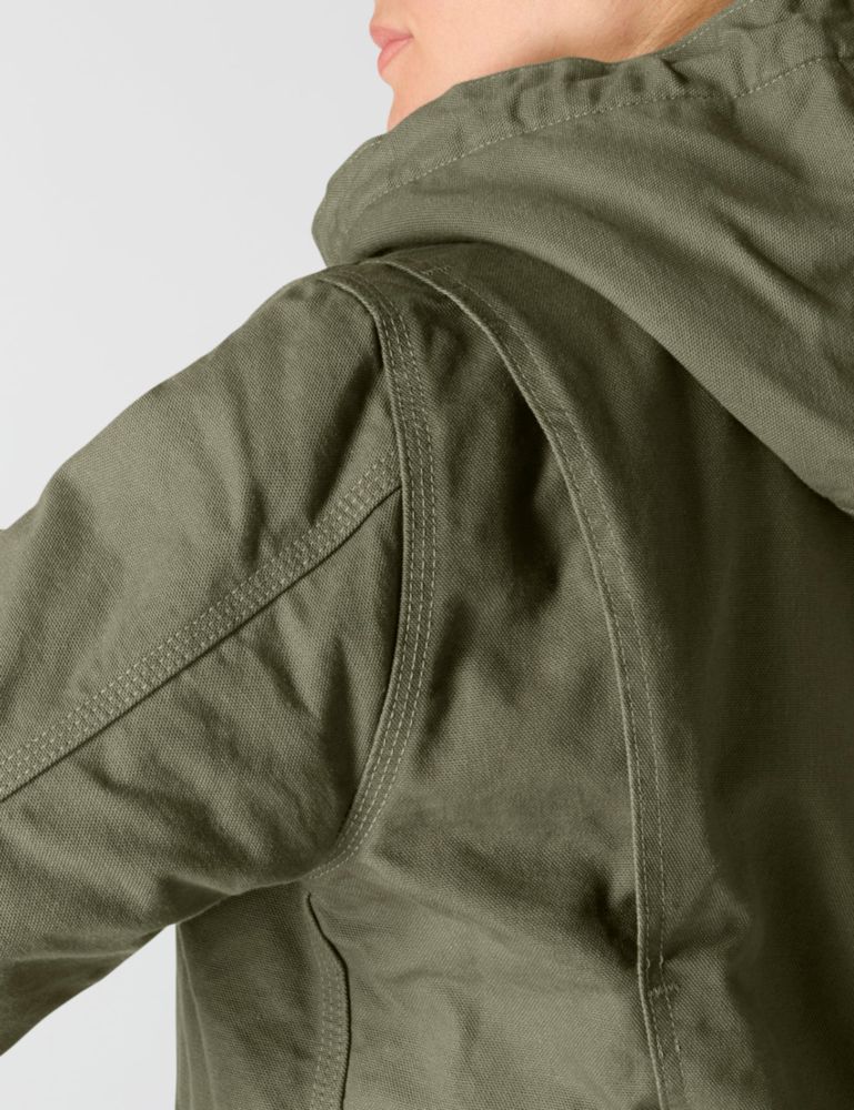 Chaqueta Carhartt Iconic Washed Duck 2X color Basil