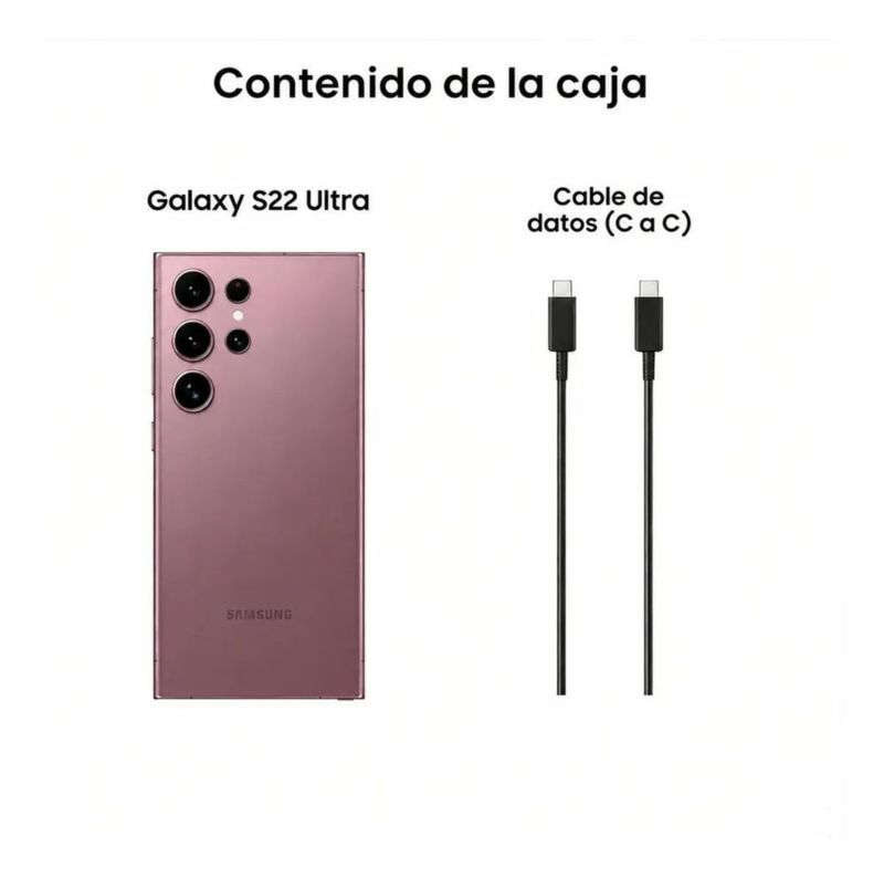 Samsung S22 Ultra 128GB Morado Reacondicionado