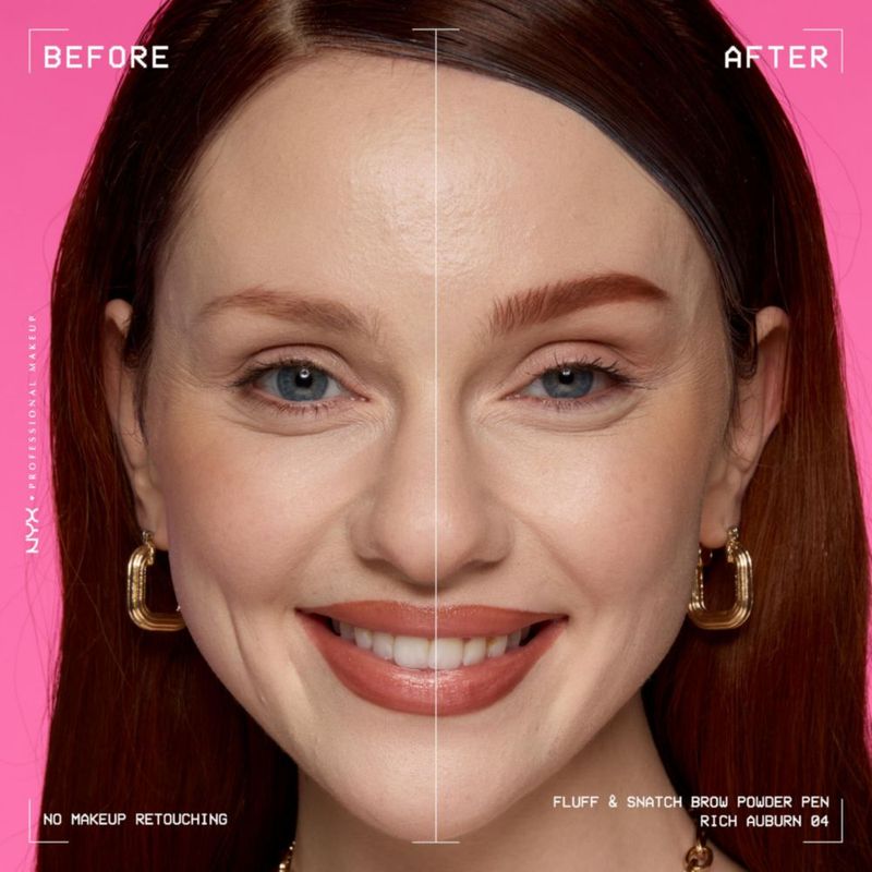 Lápiz de cejas NYX PROFESSIONAL MAKEUP Rich Auburn