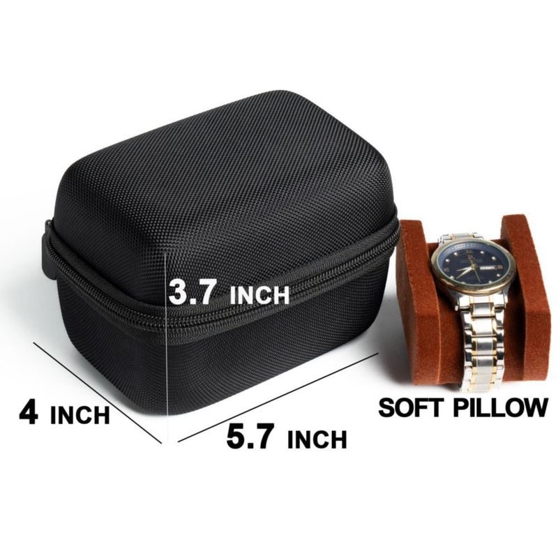 Estuche de viaje RIGICASE de 2 ranuras para relojes y joyería