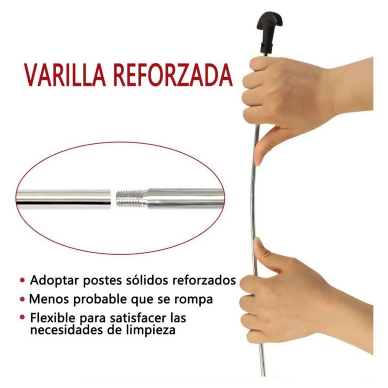 Kit De Limpieza De Pistolas, Rifle Universal, 24 Pzas Plata
