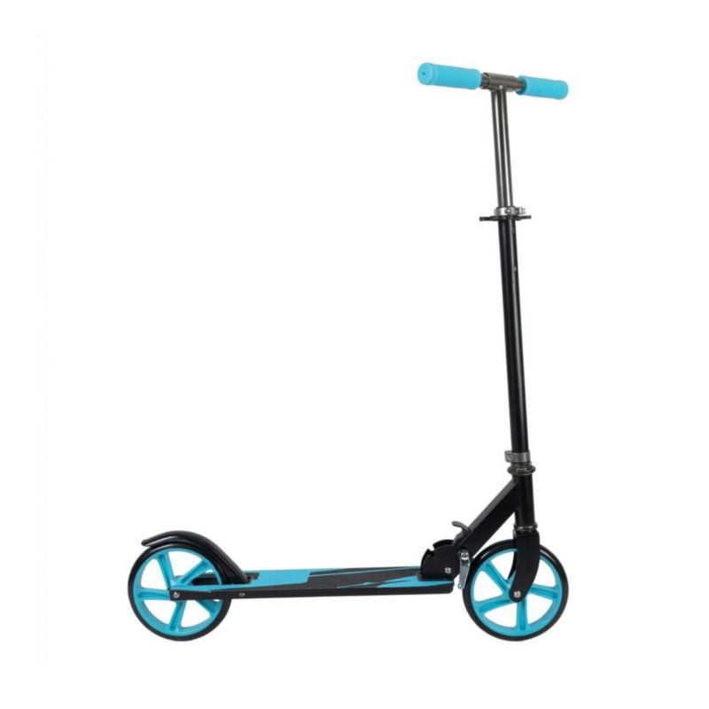 Patin Scooter Completo Ajustable En 4 Niveles Azul