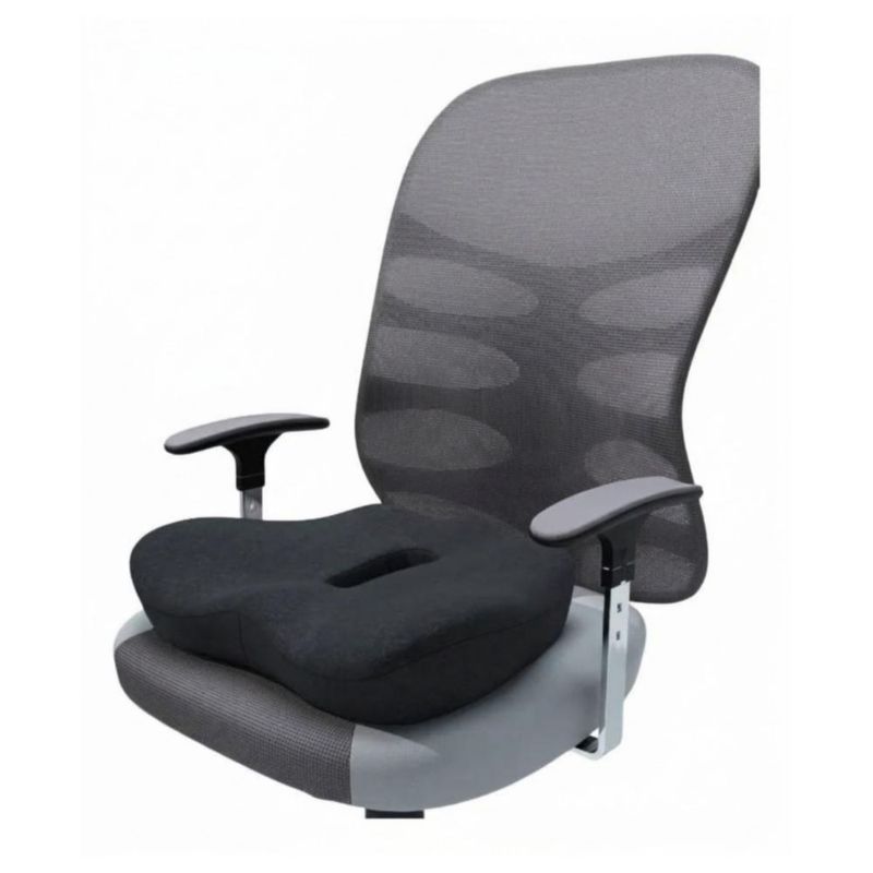 Cojín De Gel Asiento Ergonómico Negro