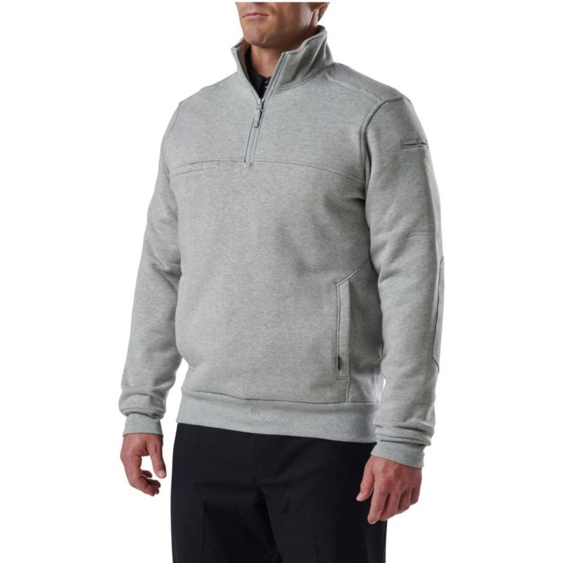 Sudadera 5.11 XL Tall Gris con Cremallera Cuarto 2.0