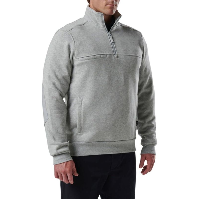 Sudadera 5.11 XL Tall Gris con Cremallera Cuarto 2.0