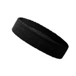 Diadema Elástica Banda Deportiva Cabeza Muñequera 9pzs Negro-Blanco-Gris