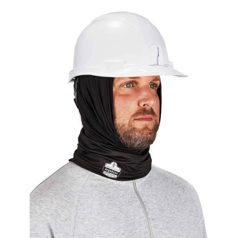 Pasamontañas de Cuello Ergodyne Talla Única Negro Refrescante