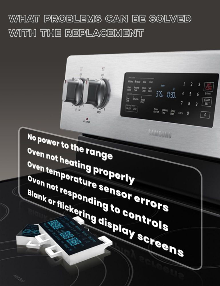 Pantalla LED PROPART DE07-00129A para Cocina/Horno Samsung