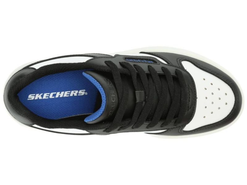 Zapatillas Skechers Quick Street Negro/Blanco 6.5 (talla grande)