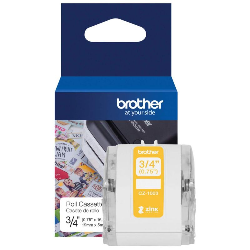 Etiqueta Brother CZ-1003 19 mm × 5 m Zero Ink