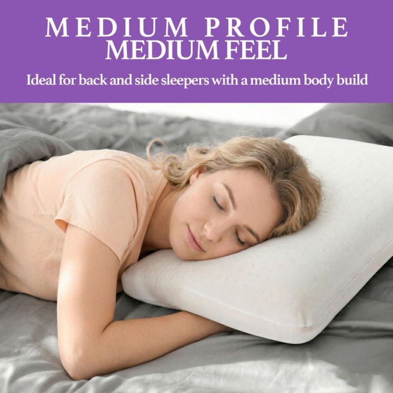 Almohada Artka Standard (Mid Loft) Látex Suave