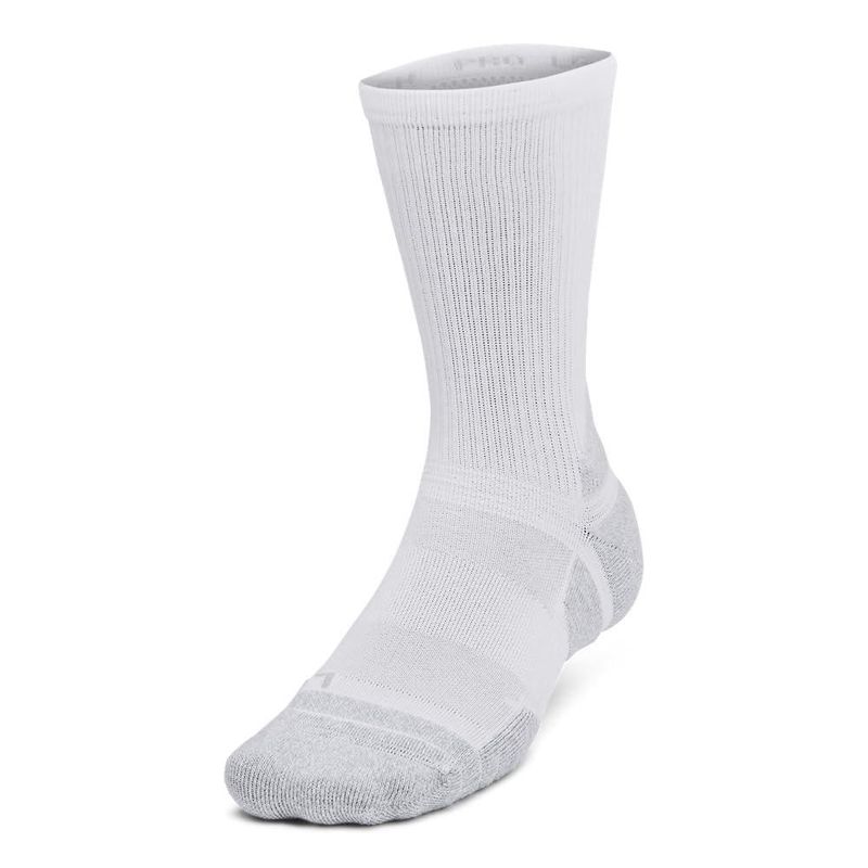 Calcetines Under Armour XL Blanco Pack de 3