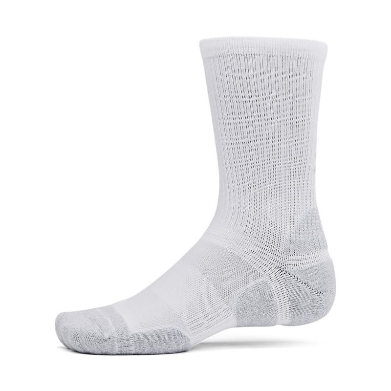 Calcetines Under Armour XL Blanco Pack de 3