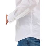 Camisa Wrangler XX-Extra Grande Blanca de Manga Larga con Botones a Presión
