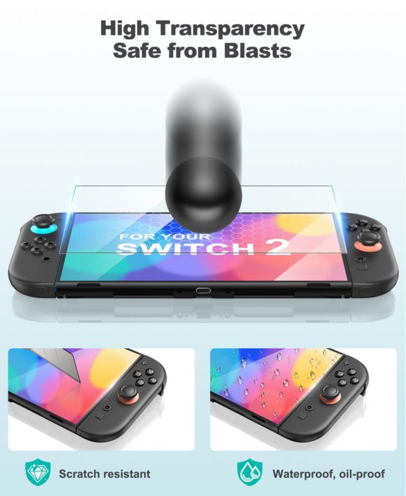 Spican Switch 2 4‑en‑1 Pack + Empuñaduras