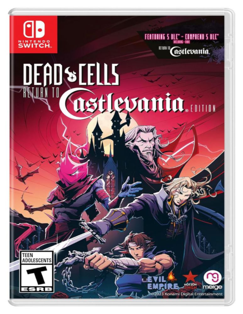 Dead Cells Return to Castlevania Switch Fisico