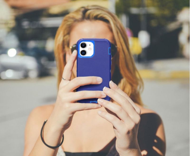 Funda XG-Tech 6.1" a prueba de golpes Navy